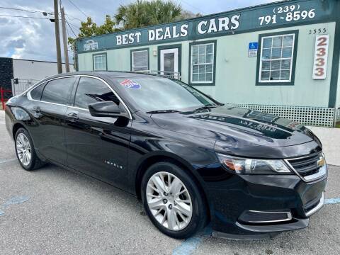 2015 Chevrolet Impala for sale at Best Deals Cars Inc in Fort Myers FL