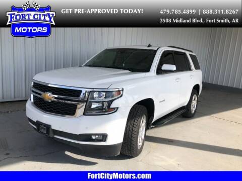 2015 Chevrolet Tahoe for sale at Fort City Motors in Fort Smith AR