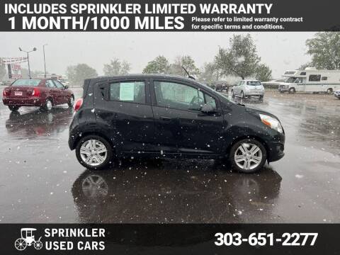 2015 Chevrolet Spark for sale at Sprinkler Used Cars in Longmont CO