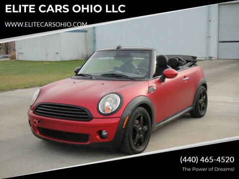 2010 MINI Cooper for sale at ELITE CARS OHIO LLC in Solon OH