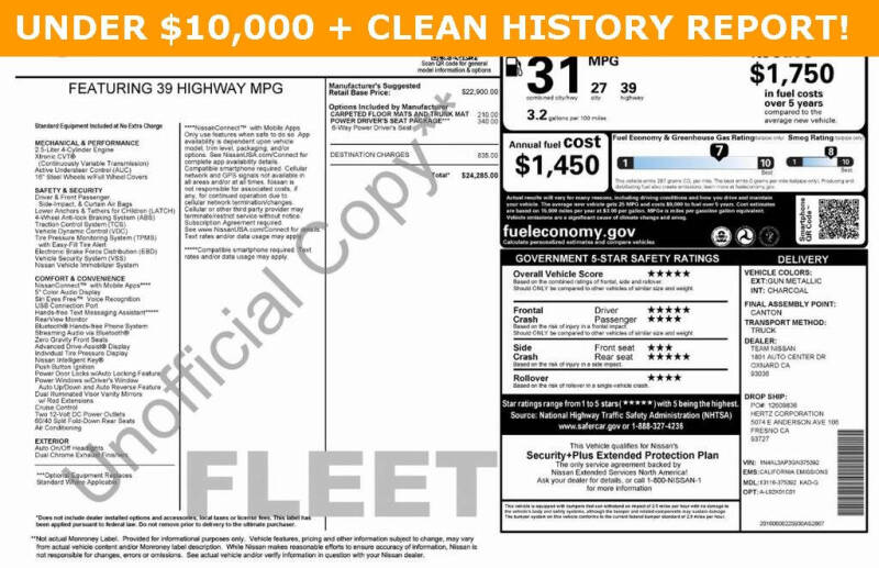 2016 Nissan Altima 2.5