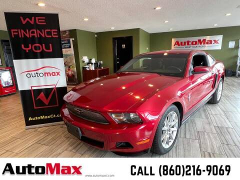 2010 Ford Mustang for sale at AutoMax in West Hartford CT
