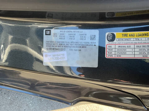 2017 Chevrolet Camaro SS