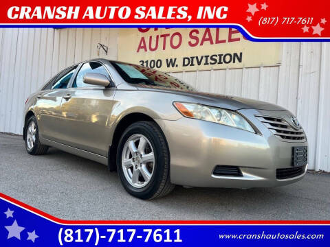 2007 Toyota Camry for sale at CRANSH AUTO SALES, INC in Arlington TX