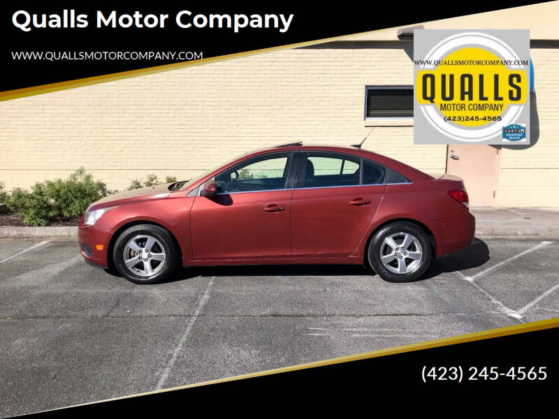 2012 Chevrolet Cruze for sale at Qualls Motor Company in Kingsport TN