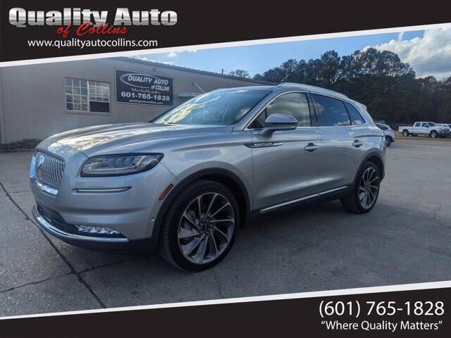 2021 Lincoln Nautilus for sale at Quality Auto of Collins in Collins MS