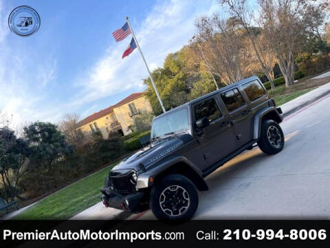 2016 Jeep Wrangler Unlimited for sale at Premier Auto Motor Imports LLC in San Antonio TX