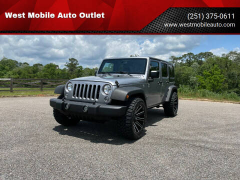 2017 Jeep Wrangler Unlimited for sale at West Mobile Auto Outlet in Mobile AL