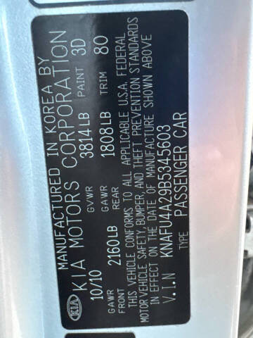 2011 Kia Forte EX
