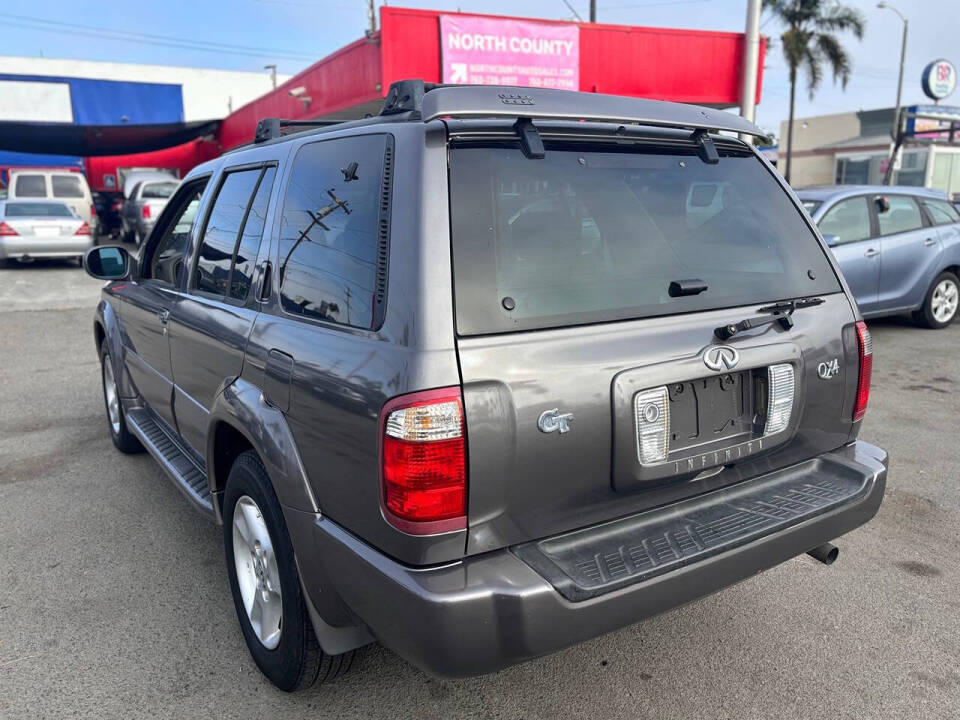 2002 INFINITI QX4 for sale at North County Auto in Oceanside, CA