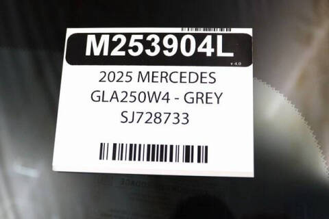 2025 Mercedes-Benz GLA GLA 250 4MATIC