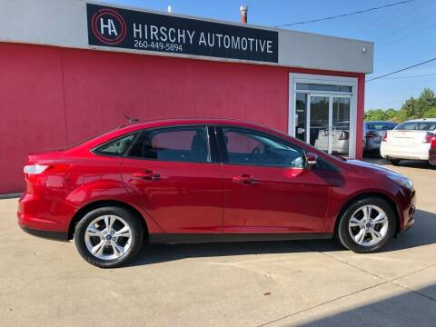 2014 Ford Focus for sale at Hirschy Automotive in Fort Wayne IN