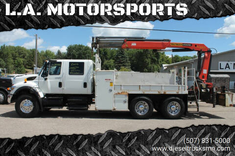 2010 International WorkStar 7500 for sale at L.A. MOTORSPORTS in Windom MN