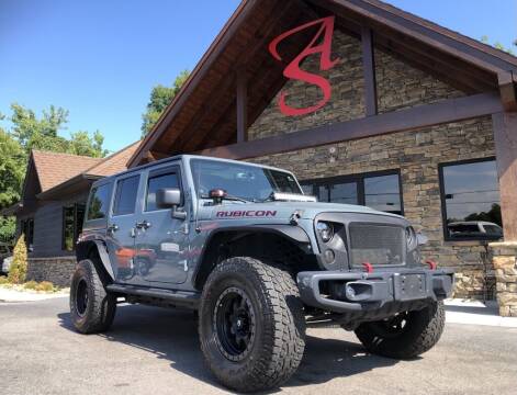 2014 Jeep Wrangler Unlimited for sale at Auto Solutions in Maryville TN