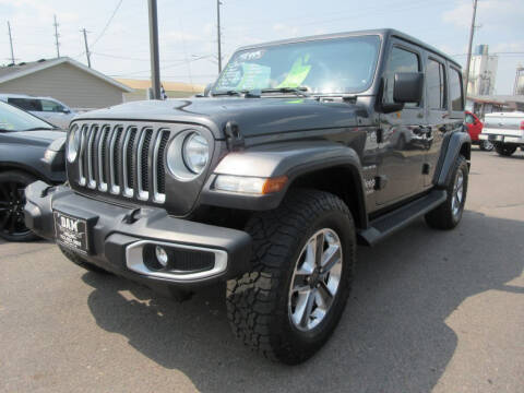 2021 Jeep Wrangler Unlimited for sale at Dam Auto Sales in Sioux City IA