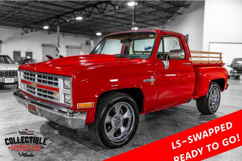 1986 Chevrolet C/K 10 Series for sale at Collectible Motor Car of Atlanta in Marietta GA