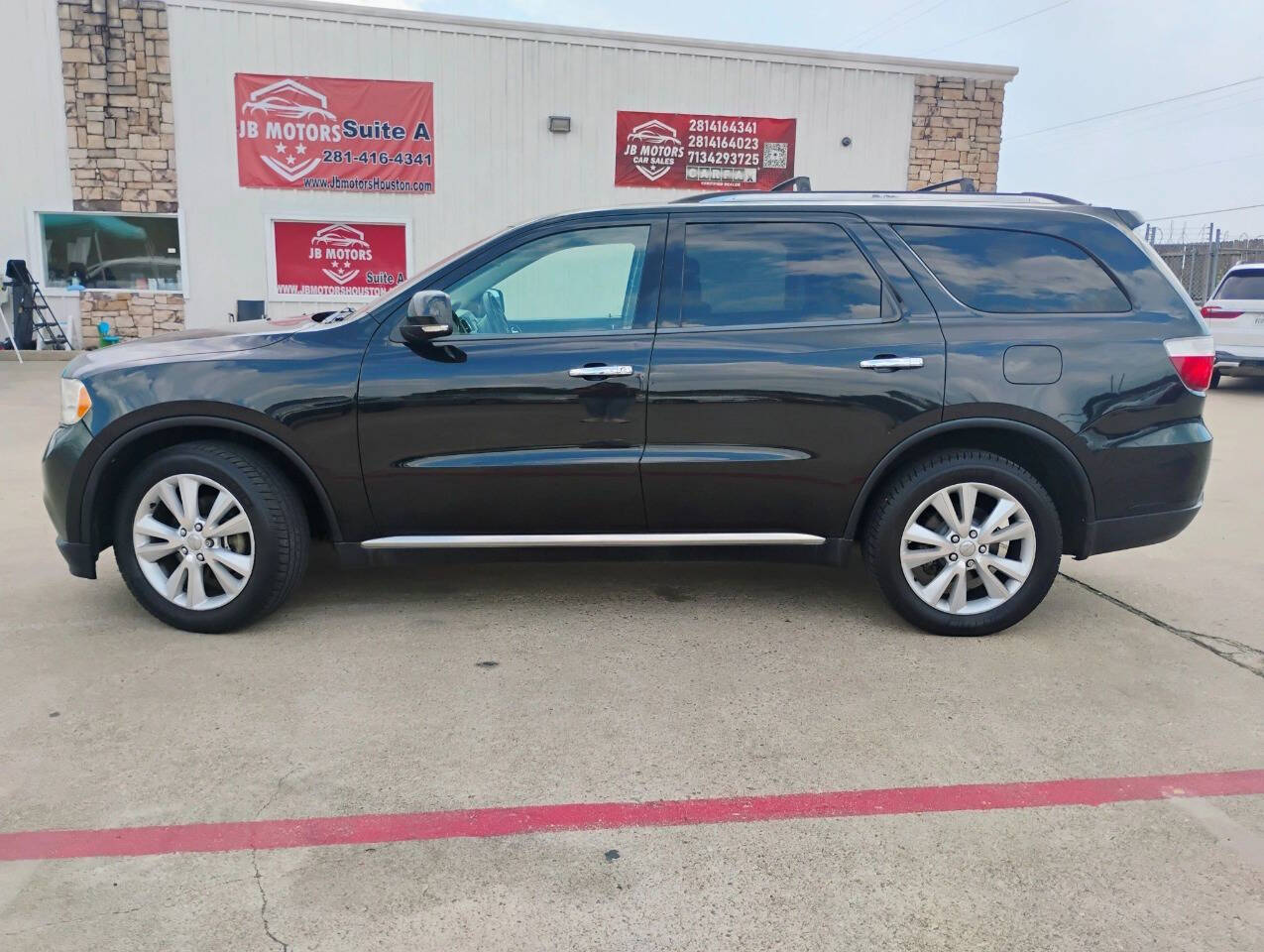 Black 2013 Dodge Durango Crew Crew 4dr SUV 2