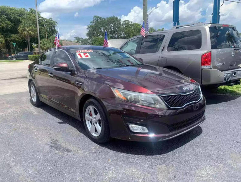 2015 Kia Optima for sale at AUTO PROVIDER in Fort Lauderdale FL