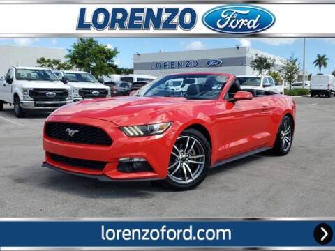 2017 Ford Mustang for sale at Lorenzo Ford in Homestead FL