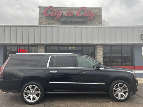 2015 Cadillac Escalade ESV for sale at City to City Auto Sales in Richmond VA