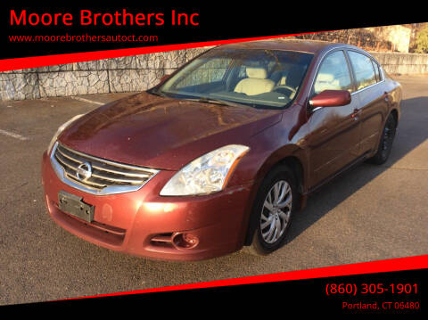 2011 Nissan Altima for sale at Moore Brothers Inc in Portland CT