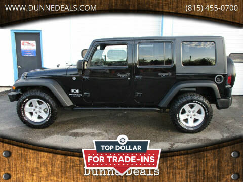 2008 Jeep Wrangler Unlimited for sale at Dunne Deals in Crystal Lake IL