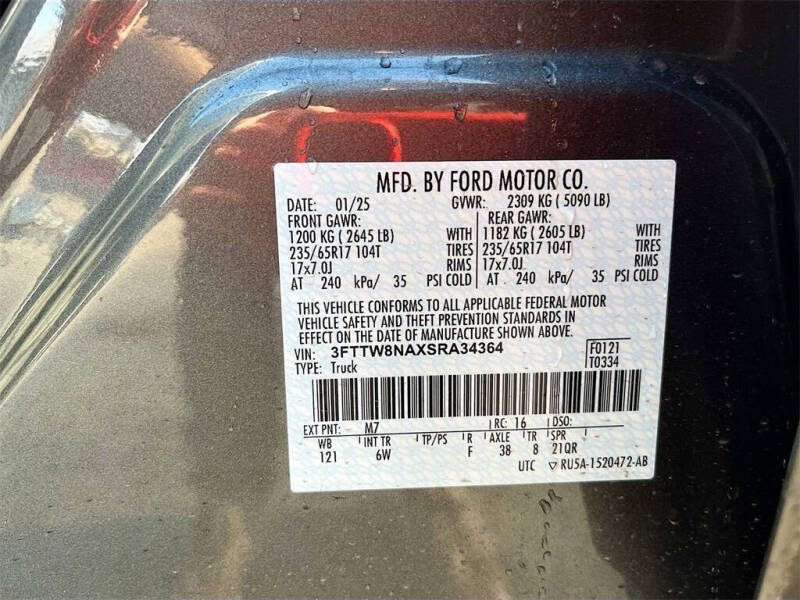 2025 Ford Maverick Tremor