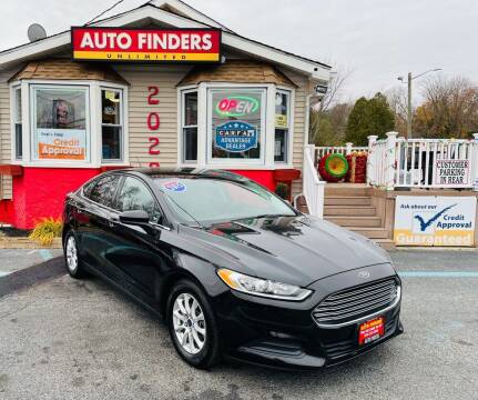 2015 Ford Fusion for sale at Auto Finders Unlimited LLC in Vineland NJ
