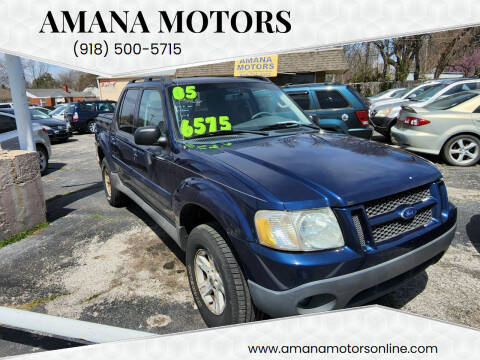 2005 Ford Explorer Sport Trac for sale at AMANA MOTORS in Tulsa OK