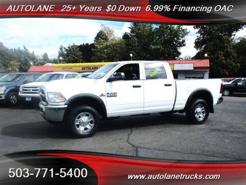 2014 RAM 2500 for sale at AUTOLANE in Portland OR