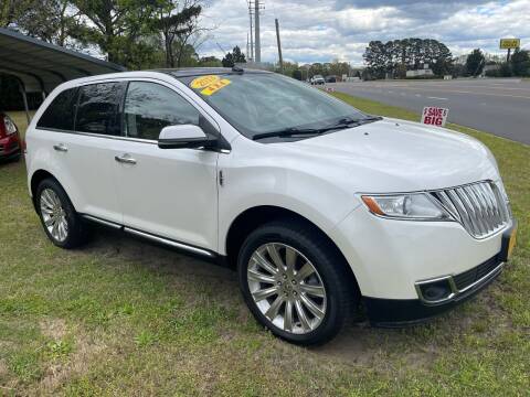 2013 Lincoln MKX for sale at DRIVEhereNOW.com in Greenville NC