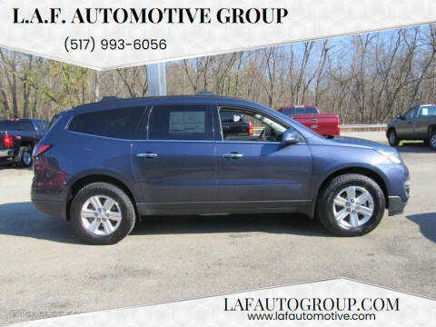 2013 Chevrolet Traverse for sale at L.A.F. Automotive Group in Lansing MI