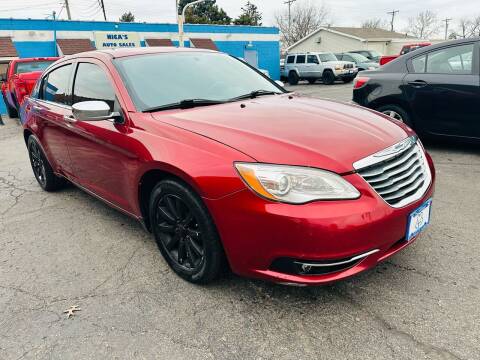 2013 Chrysler 200 for sale at NICAS AUTO SALES INC in Loves Park IL