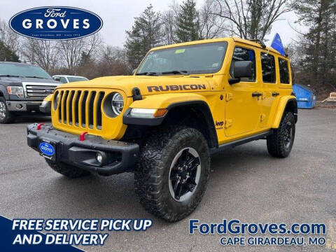 2018 Jeep Wrangler Unlimited for sale at Ford Groves in Cape Girardeau MO
