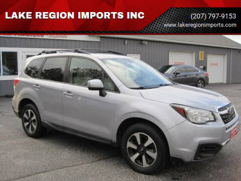 2017 Subaru Forester for sale at LAKE REGION IMPORTS INC in Westbrook ME