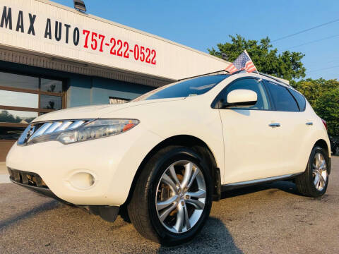 2010 Nissan Murano for sale at Trimax Auto Group in Norfolk VA