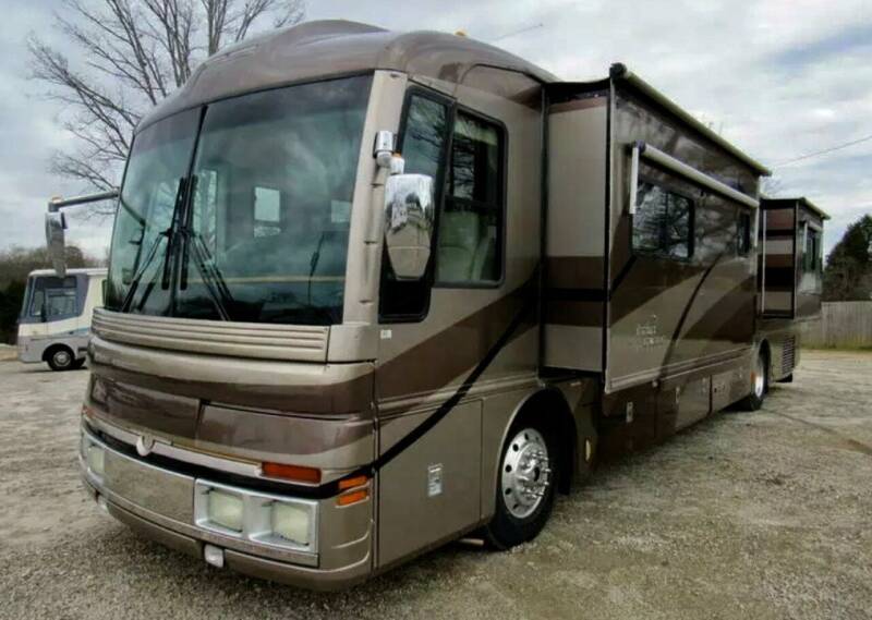 2002 American Eagle Diesel Pusher Custom Coach for sale at R & R Motors in Queensbury NY