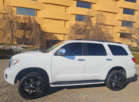2016 Toyota Sequoia for sale at GOLDEN RULE AUTO in Newark OH
