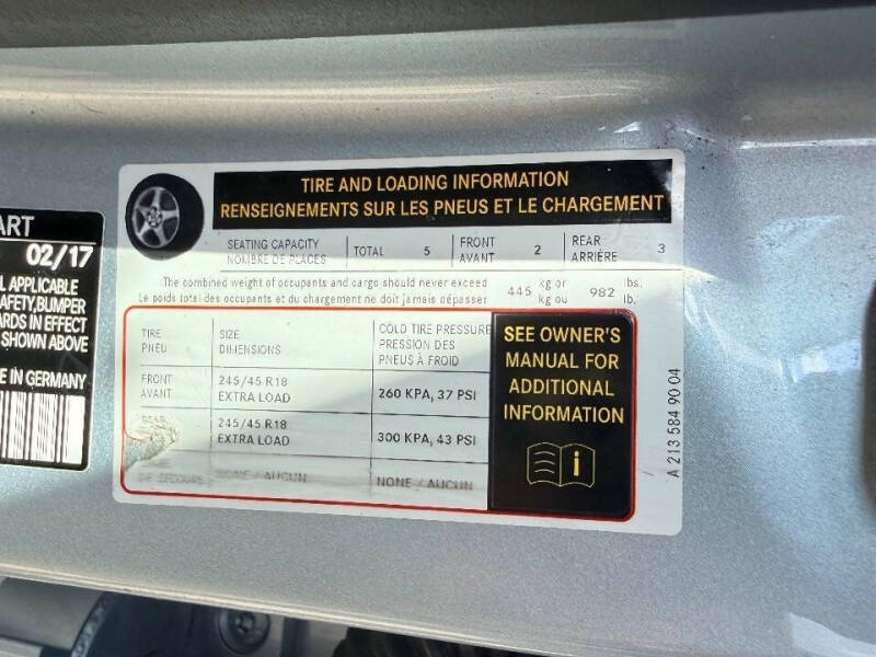 2017 Mercedes-Benz E-Class E 300