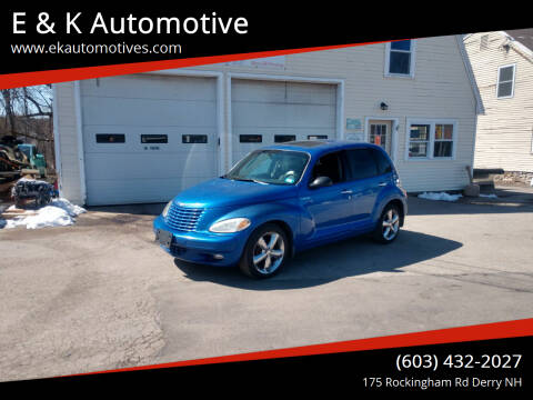 2003 Chrysler PT Cruiser for sale at E & K Automotive in Derry NH