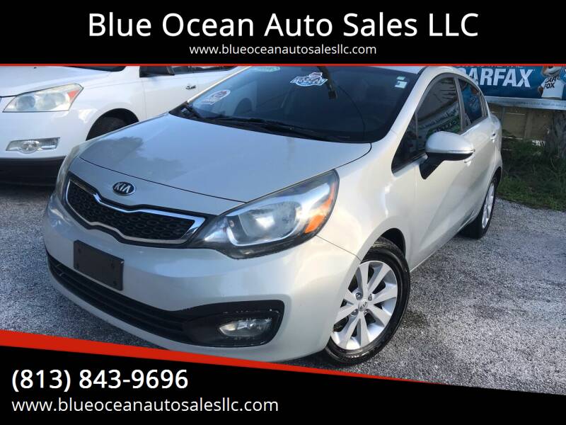 2013 Kia Rio for sale at Blue Ocean Auto Sales LLC in Tampa FL