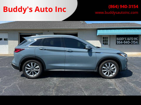 2022 Infiniti QX50 for sale at Buddy's Auto Inc 1 in Pendleton SC