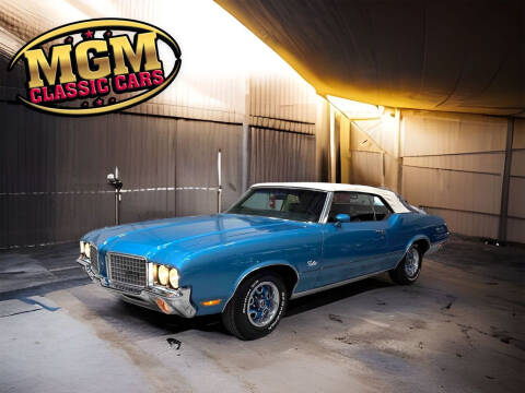 1972 Oldsmobile Cutlass for sale at MGM CLASSIC CARS in Addison IL