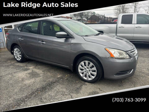 2015 Nissan Sentra for sale at Lake Ridge Auto Sales in Woodbridge VA