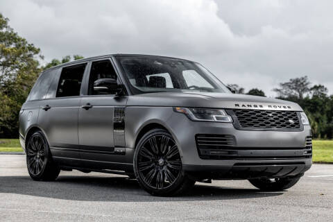 2019 Land Rover Range Rover for sale at Premier Auto Group of South Florida in Pompano Beach FL