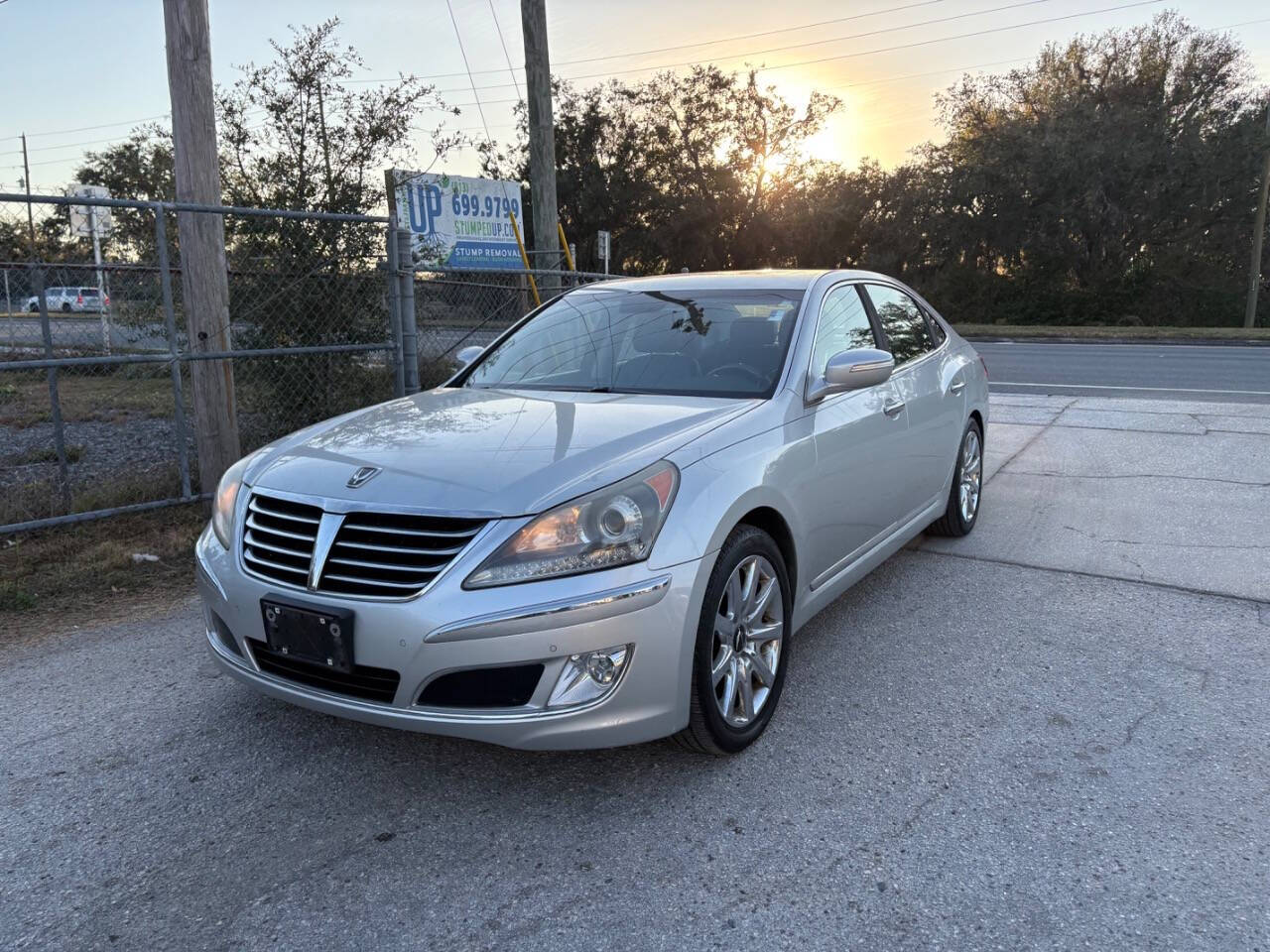 2011 Hyundai Equus for sale at Hobgood Auto Sales in Land O Lakes, FL