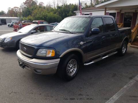 2003 Ford F-150 for sale at TR MOTORS in Gastonia NC