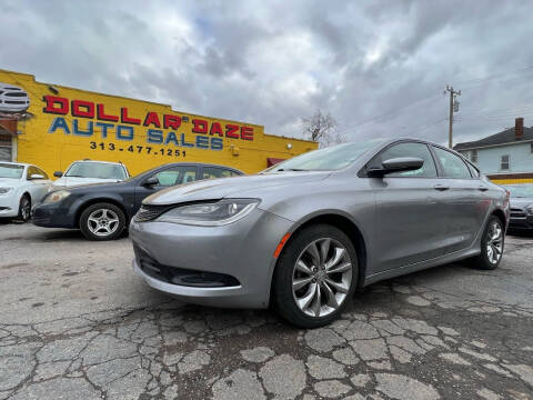 2015 Chrysler 200 for sale at Dollar Daze Auto Sales Inc in Detroit MI