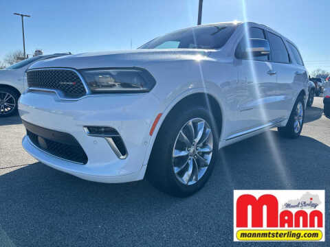 2022 Dodge Durango for sale at Mann Chrysler Used Cars in Mount Sterling KY