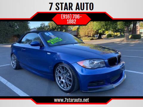 2008 BMW 1 Series for sale at 7 STAR AUTO in Sacramento CA